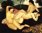 Emile Bernard After the Bath Spain oil painting artist